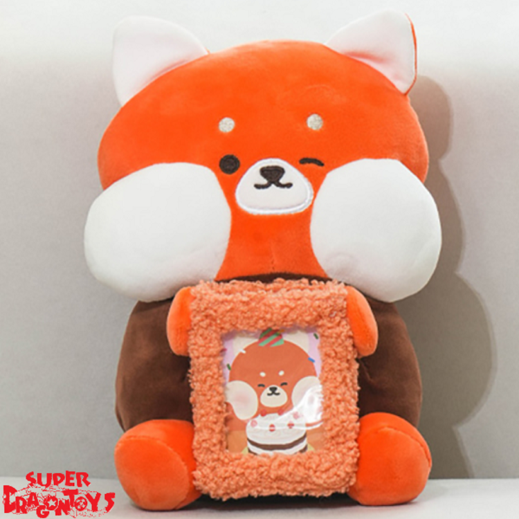 RED PANDA PLUSH DOLL PHOTOCARD HOLDER