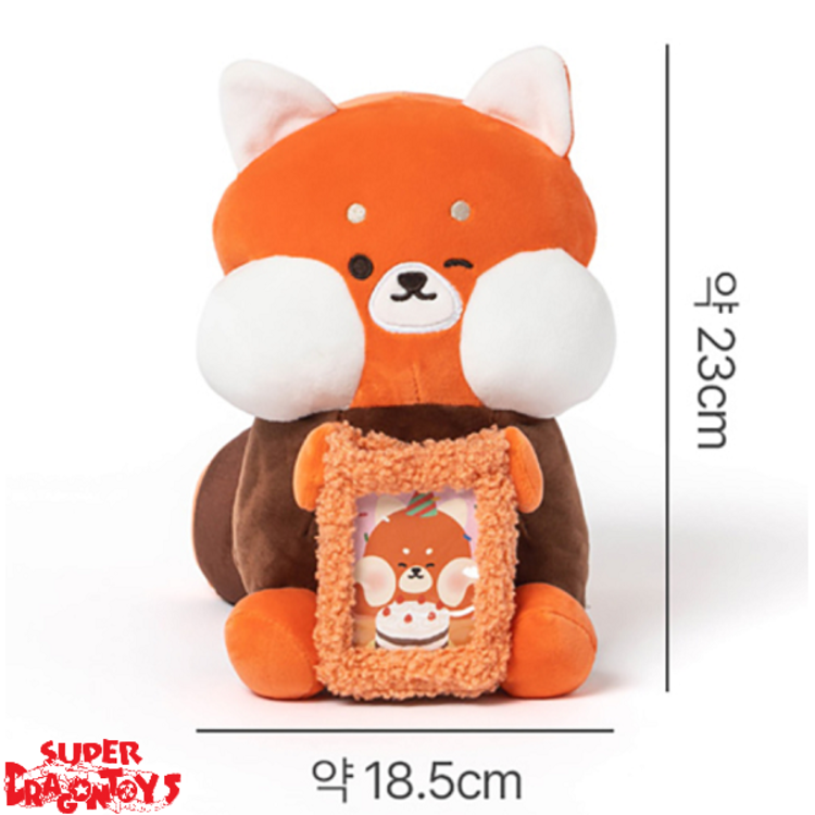 RED PANDA PLUSH DOLL PHOTOCARD HOLDER