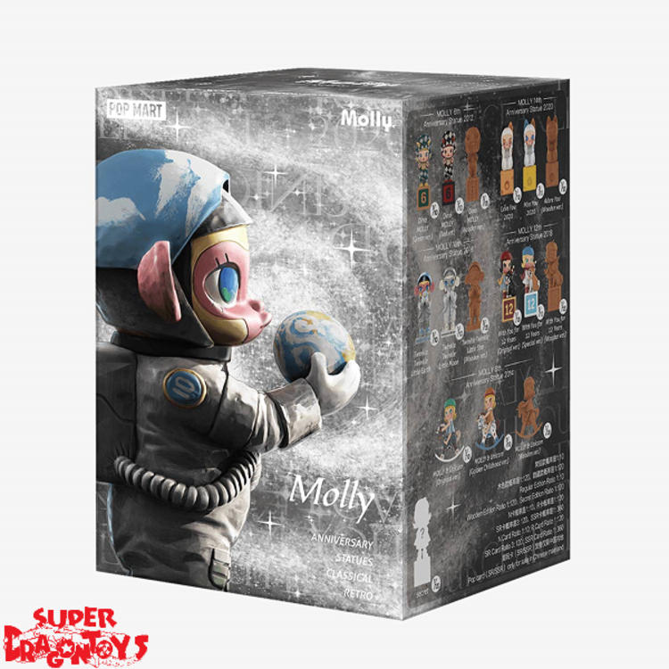 POP MART POP MART - MOLLY ["ANNIVERSARY STATUE CLASSICAL RETRO" SERIES] - BLINDBOX MINI FIGURE