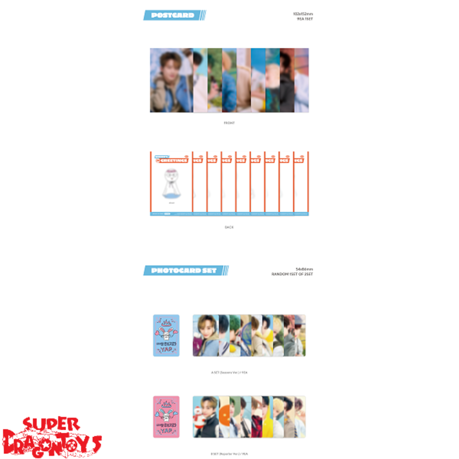 XIKERS (싸이커스) - 2024 SEASON'S GREETINGS - [DESK CALENDAR + DVD