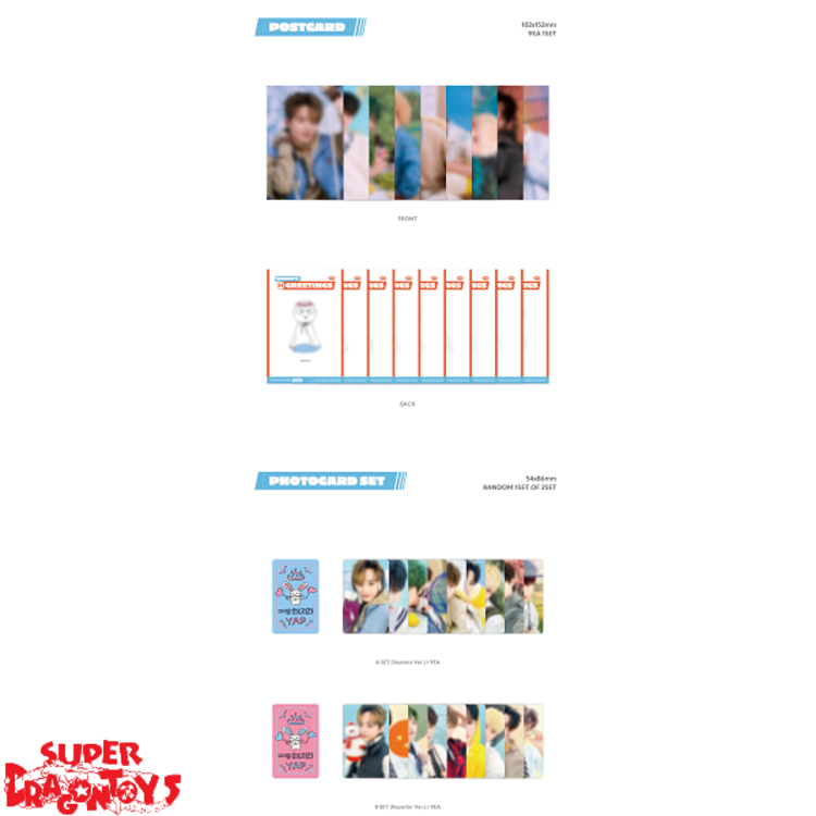 XIKERS (싸이커스) - 2024 SEASON'S GREETINGS - [DESK CALENDAR + DVD] PACKAGE