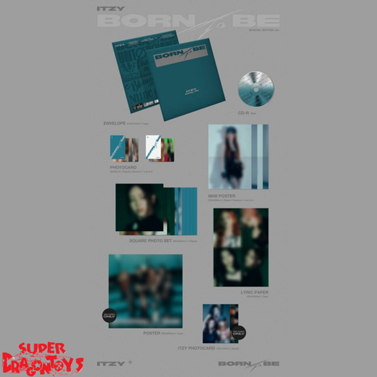 ITZY (있지) - BORN TO BE - [MR VAMPIRE VER.] - 2ND STUDIO ALBUM (SPECIAL EDITION)