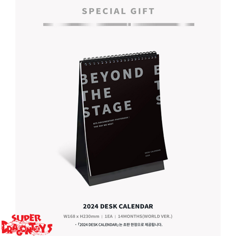 BTS (방탄소년단) - [BEYOND THE STAGE] BTS DOCUMENTARY PHOTOBOOK : THE DAY WE MEET + [DESK CALENDAR GIFT]