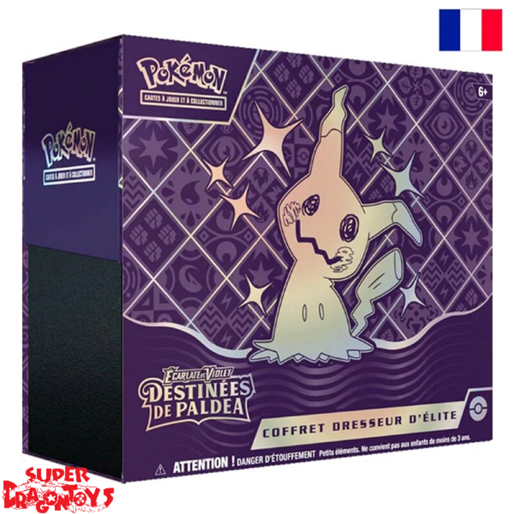 POKEMON TCG - COFFRET DRESSEUR D'ELITE "ECARLATE ET VIOLET : DESTINEES DE PALDEA" - EDITION FRANCAISE