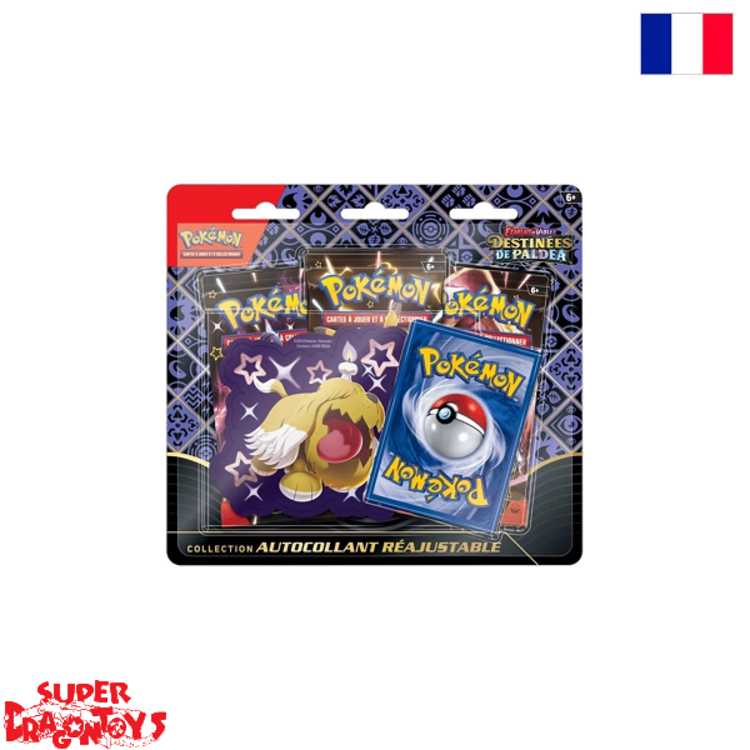 POKEMON TCG - COLLECTION AUTOCOLLANT "ECARLATE ET VIOLET : DESTINEES DE PALDEA" - EDITION FRANCAISE