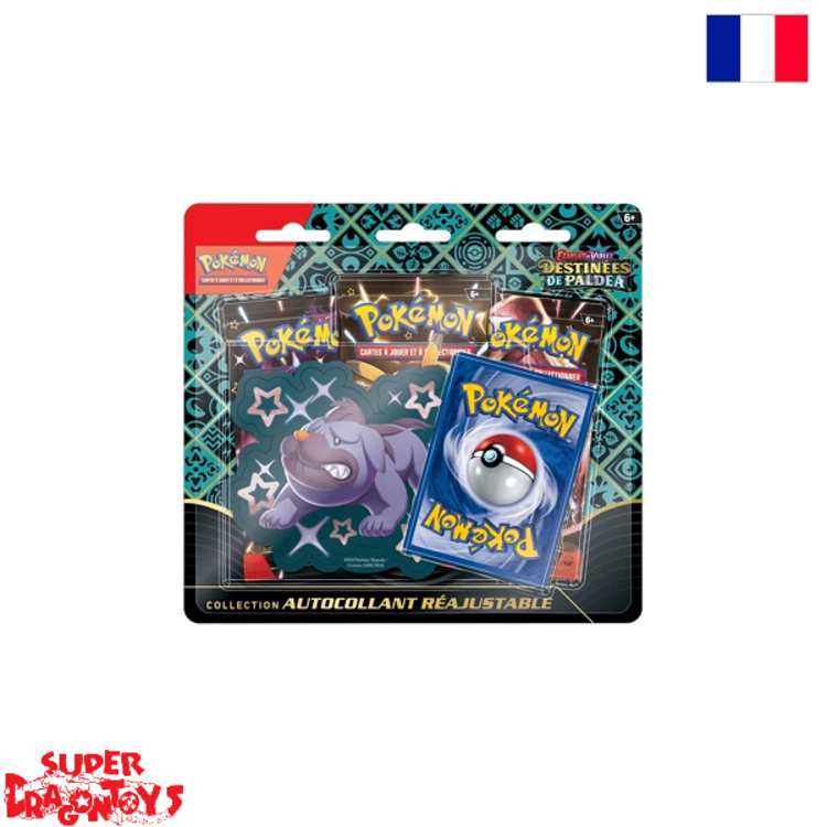 POKEMON TCG - COLLECTION AUTOCOLLANT "ECARLATE ET VIOLET : DESTINEES DE PALDEA" - EDITION FRANCAISE