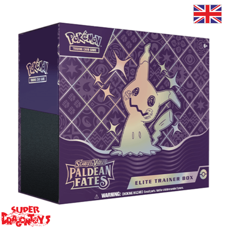 POKEMON TCG - ELITE TRAINER BOX "SCARLET AND VIOLET : PALDEAN FATES" - ENGLISH EDITION