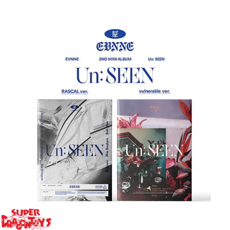EVNNE (이븐) - UN:SEEN - 2ND MINI ALBUM + [ON-PACK FOLDED POSTER]