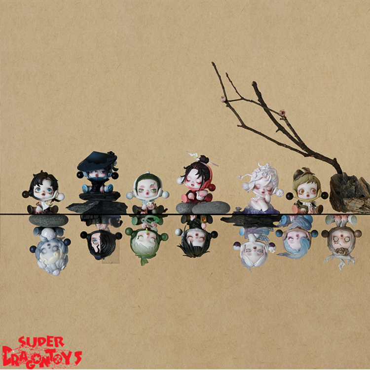 POP MART POP MART - SKULLPANDA  [INK PLUM BLOSSOM SERIES] - BLINDBOX MINI FIGURE