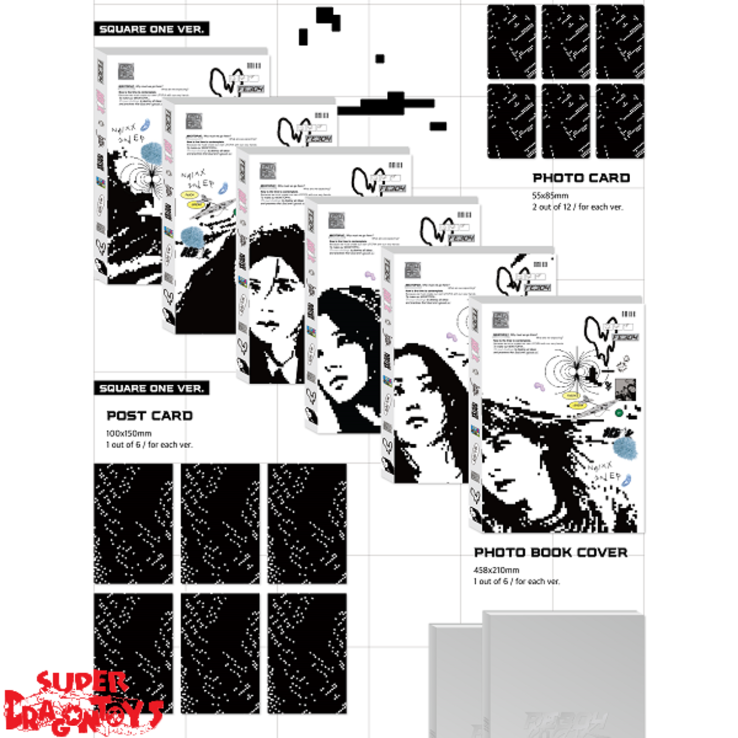 NMIXX (엔믹스) - FE304 : BREAK - 2ND EP + JYP CARD - SUPER DRAGON TOYS