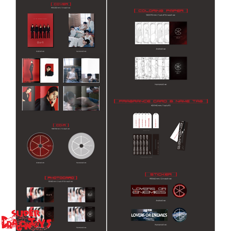 CIX (씨아이엑스) - 0 OR 1 - 1ST SINGLE ALBUM