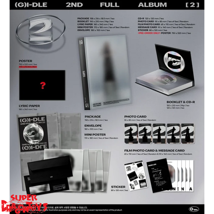 (G)I-DLE ((여자)아이들) - [2] - 2ND FULL ALBUM