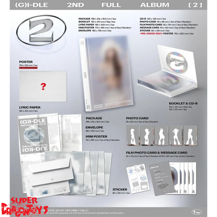 (G)I-DLE ((여자)아이들) - [2] - 2ND FULL ALBUM