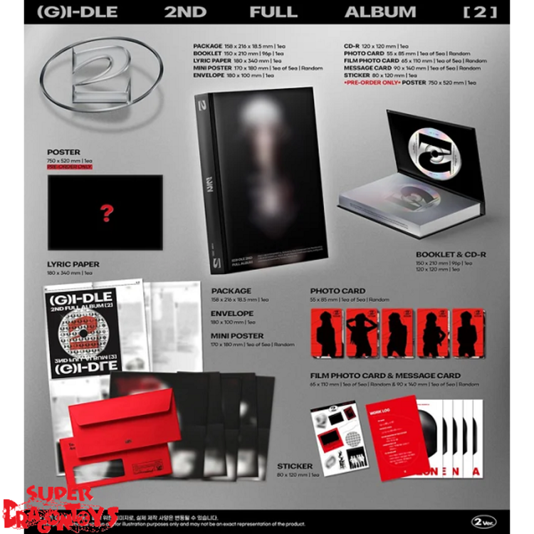 (G)I-DLE ((여자)아이들) - [2] - 2ND FULL ALBUM