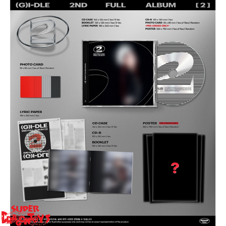 (G)I-DLE ((여자)아이들) - [2] - [JEWEL VER.] - 2ND FULL ALBUM