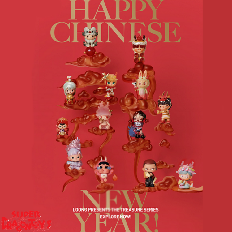 POP MART POP MART - MAKE SOMETHING FUN ["LOONG PRESENTS TREASURE" SERIES] - BLINDBOX MINI FIGURE