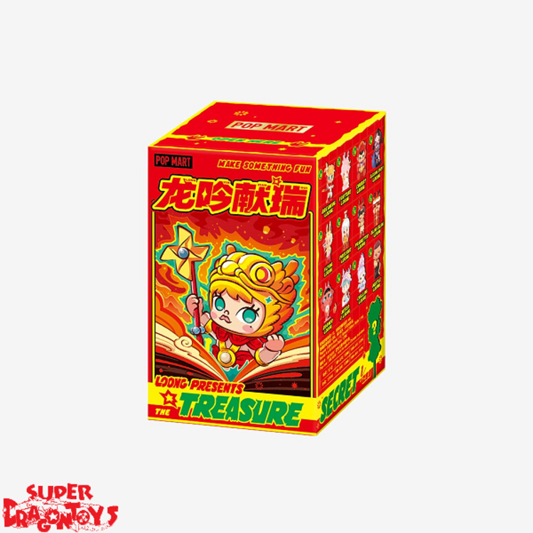 POP MART POP MART - MAKE SOMETHING FUN ["LOONG PRESENTS TREASURE" SERIES] - BLINDBOX MINI FIGURE