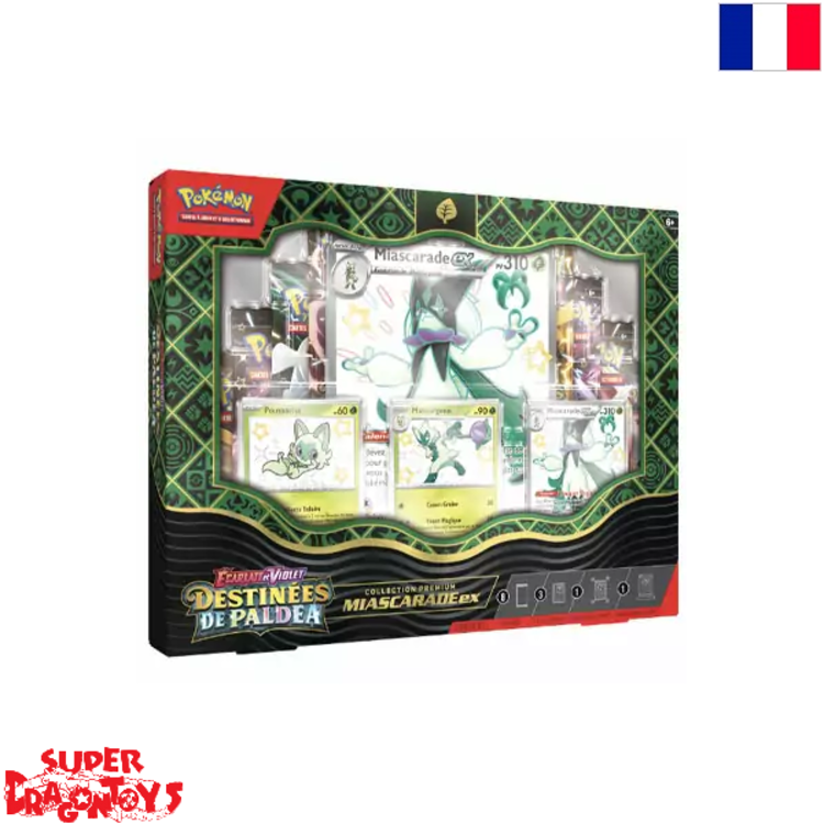 POKEMON TCG - COLLECTION PREMIUM [MIASCARADE EX] "ECARLATE ET VIOLET : DESTINEES DE PALDEA" - EDITION FRANCAISE