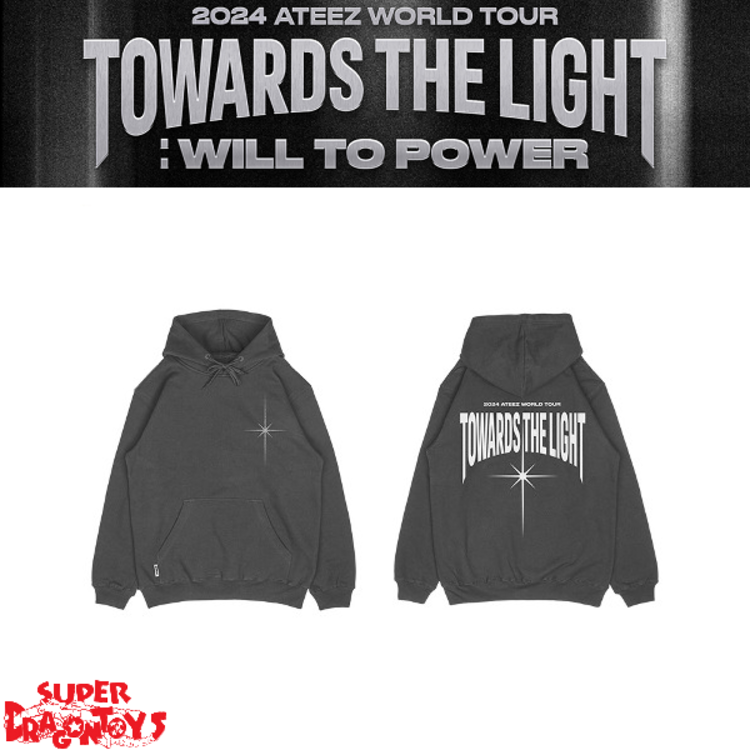 ATEEZ (에이티즈) - [TOWARDS THE LIGHT : WILL TO POWER] HOODIE(GRAY) - OFFICIAL MD