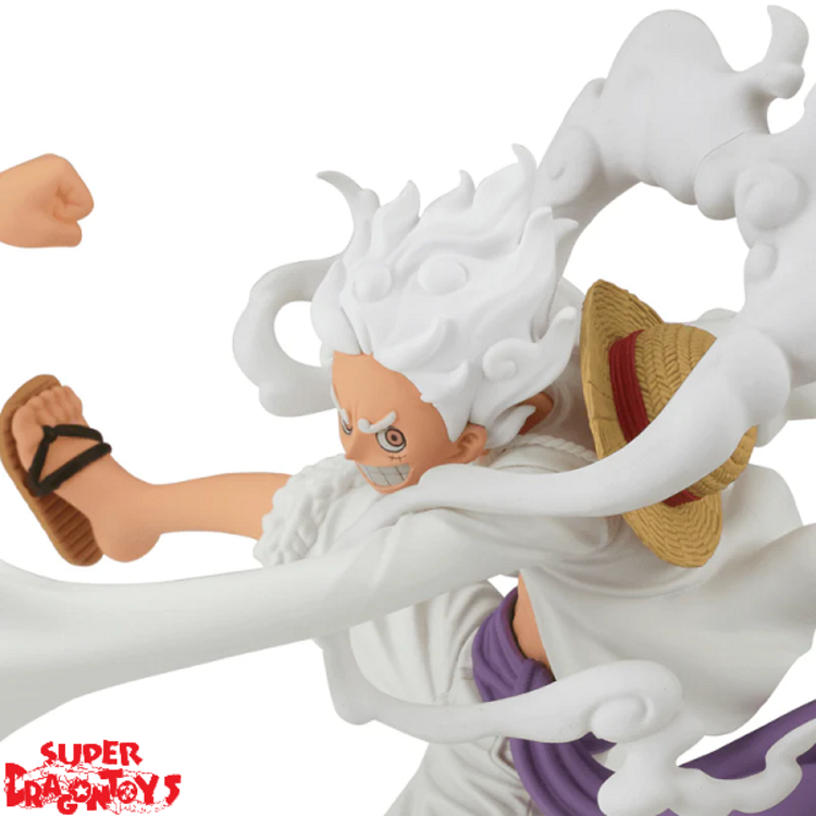 BANPRESTO ONE PIECE - MONKEY. D. LUFFY [GEAR 5] - BATTLE RECORD COLLECTION FIGURE