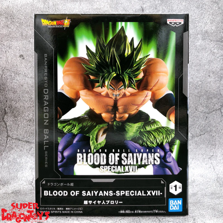 BANPRESTO DRAGON BALL SUPER - BROLY [SUPER SAIYAN] - [BLOOD OF SAIYANS] SPECIAL FIGURE