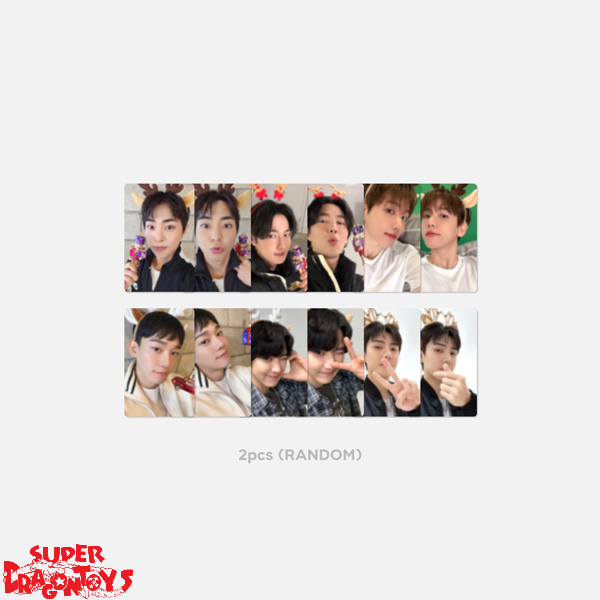 EXO (엑소) - 2023 PINK CHRISTMAS RANDOM PHOTOCARD PACK - OFFICIAL