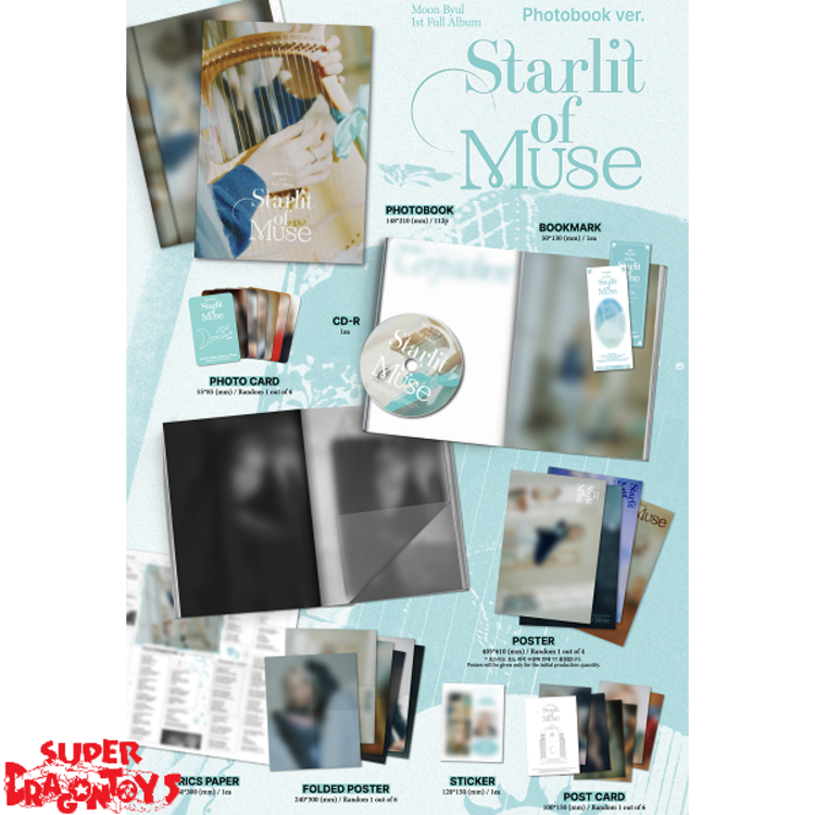MOON BYUL (문별) [MAMAMOO] - STARLIT OF MUSE - [PHOTOBOOK VER.] - THE 1ST ALBUM