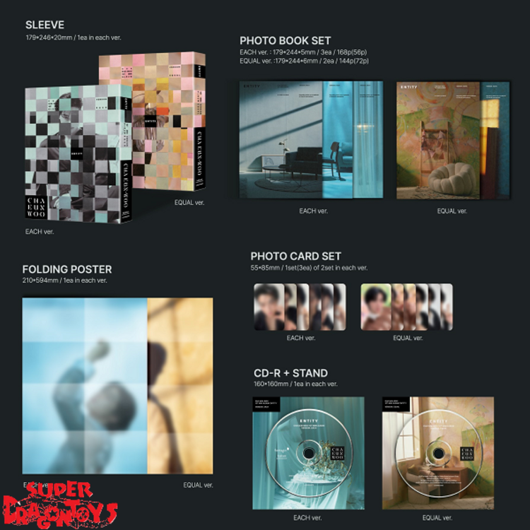 CHA EUN-WOO (차은우) [ASTRO] - ENTITY - 1ST MINI ALBUM