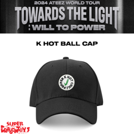 ATEEZ (에이티즈) - [TOWARDS THE LIGHT : WILL TO POWER] K HOT BALL CAP - OFFICIAL MD