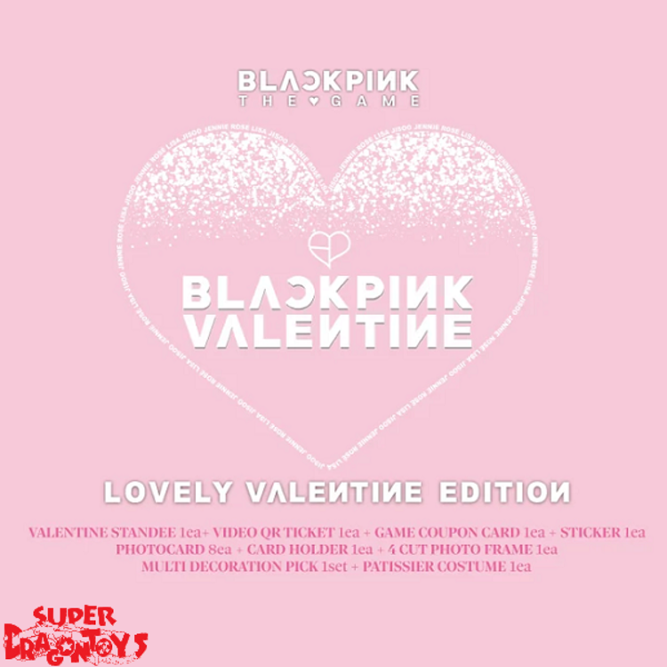 BLACKPINK (블랙핑크) - THE GAME [LOVELY VALENTINE EDITION] - OFFICIAL MD