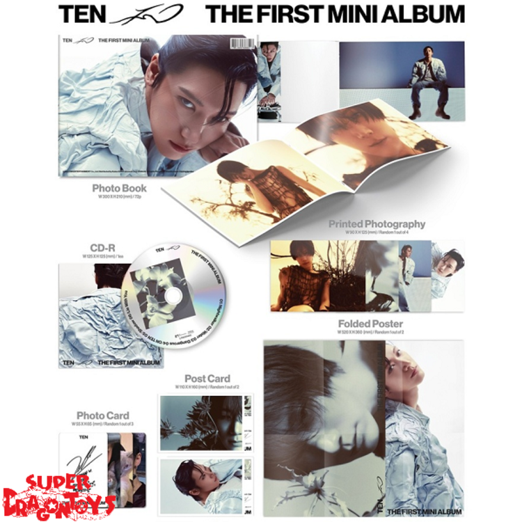 TEN (텐) [NCT] - TEN - [LIGHT ON VER.] - 1ST MINI ALBUM