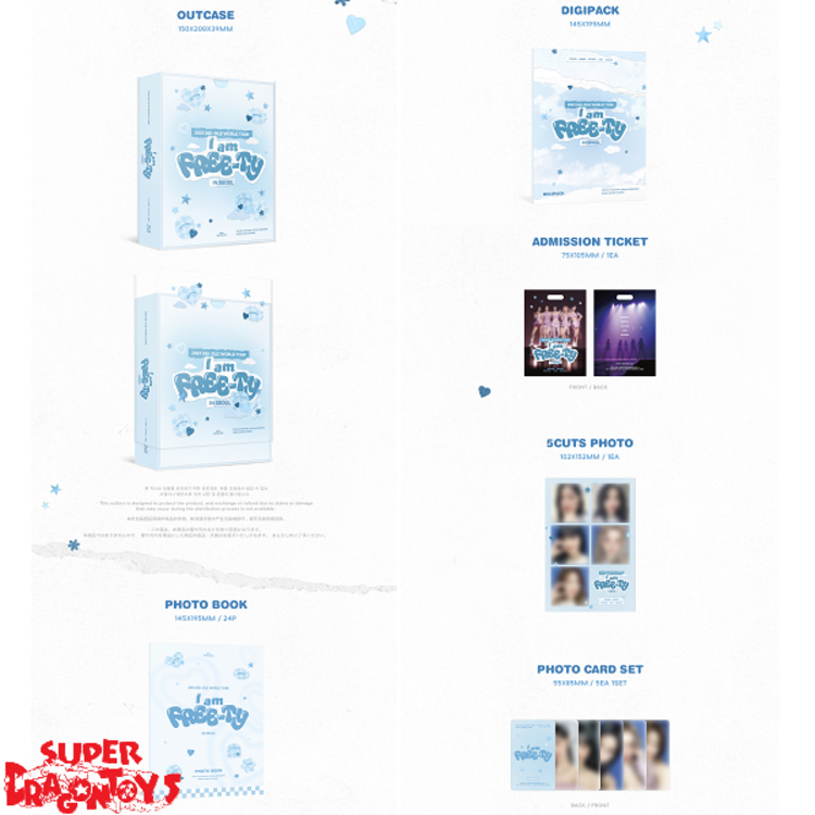 (G)I-DLE ((여자)아이들) - 2023 WORLD TOUR [I AM FREE-TY] IN SEOUL - [2BR + PHOTOBOOK] PACKAGE