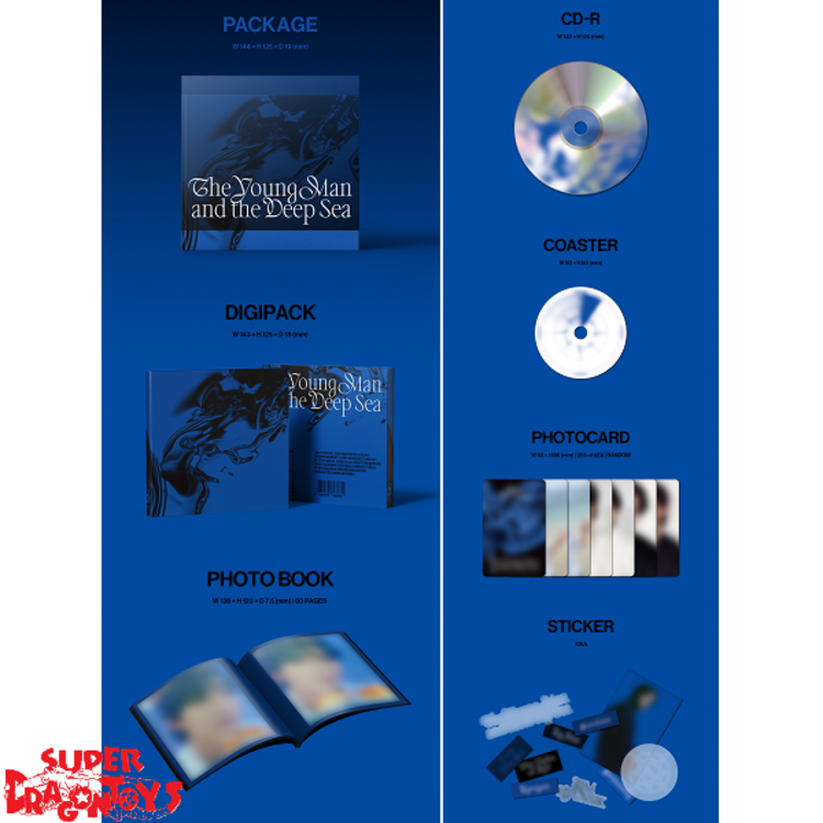 LIM HYUNSIK (임현식) [BTOB] - THE YOUNG MAN AND THE DEEP SEA - 2ND MINI ALBUM