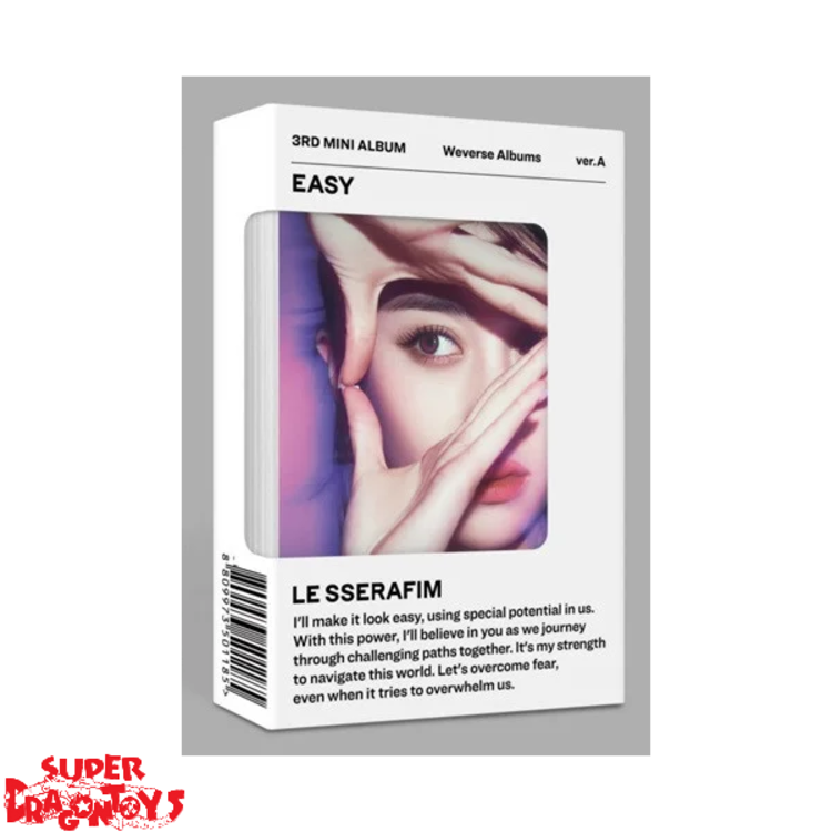 LE SSERAFIM (르세라핌) - EASY - [WEVERSE ALBUM] - 3RD MINI ALBUM