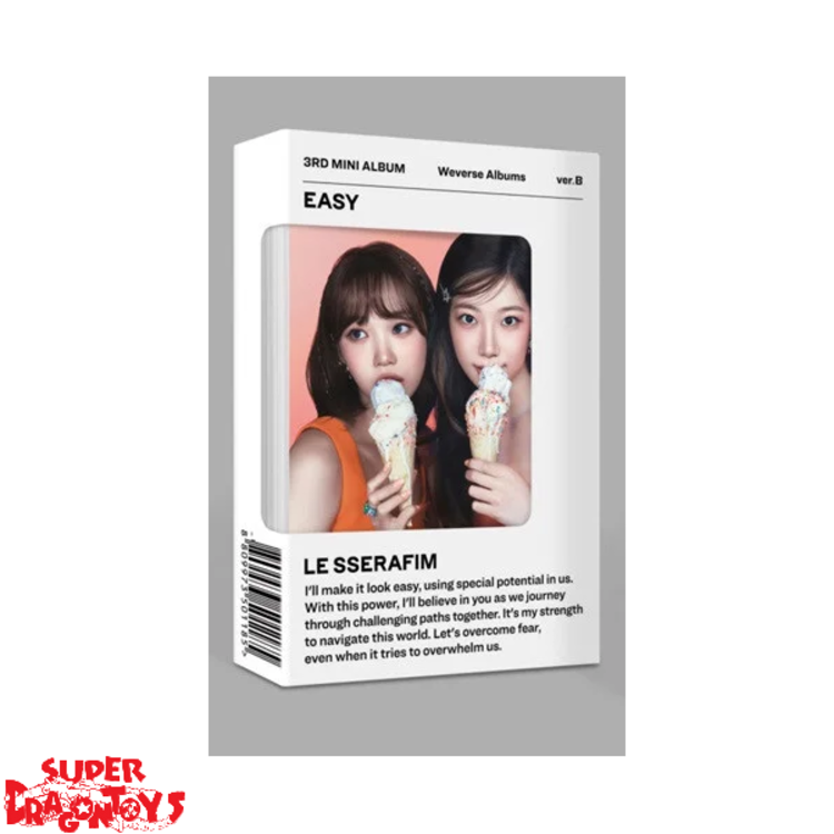 LE SSERAFIM (르세라핌) - EASY - [WEVERSE ALBUM] - 3RD MINI ALBUM