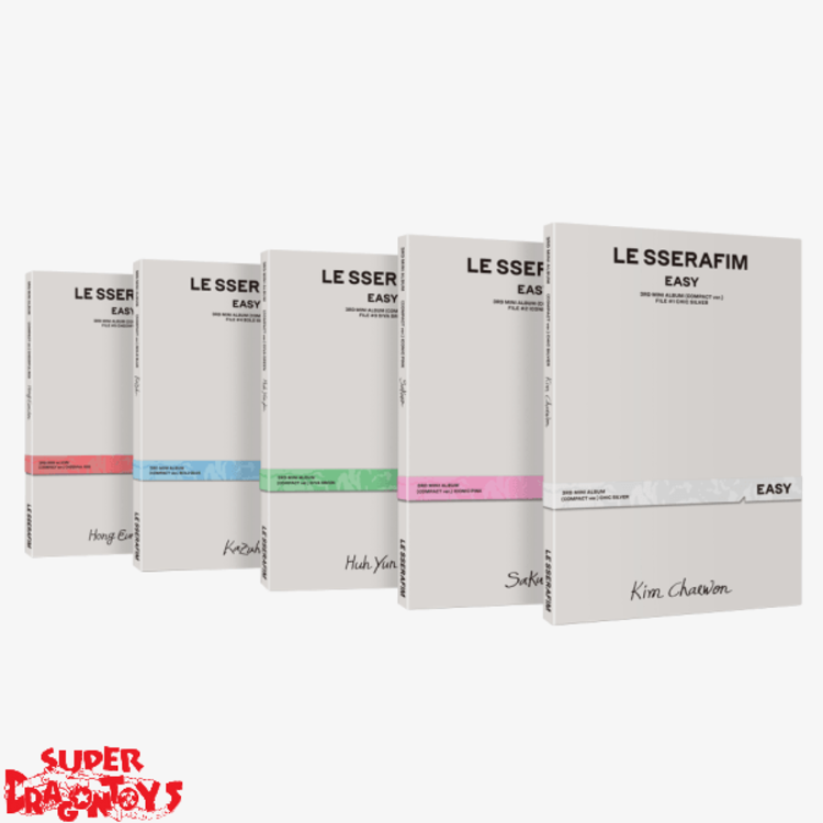 LE SSERAFIM (르세라핌) - EASY - [COMPACT VER.] - 3RD MINI ALBUM