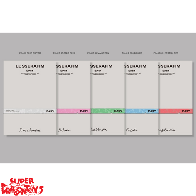 LE SSERAFIM (르세라핌) - EASY - [COMPACT VER.] - 3RD MINI ALBUM