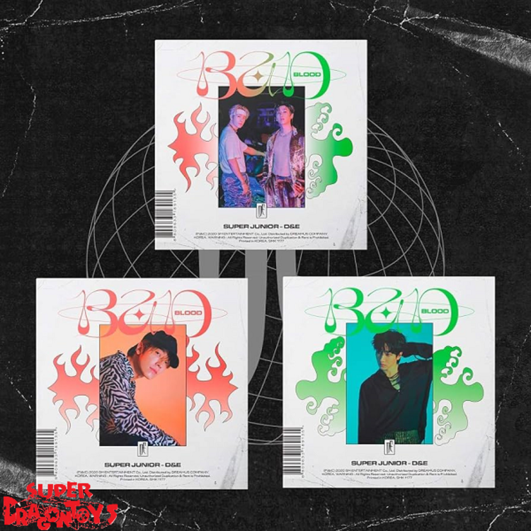 SUPER JUNIOR D&E - BAD BLOOD - 4TH MINI ALBUM