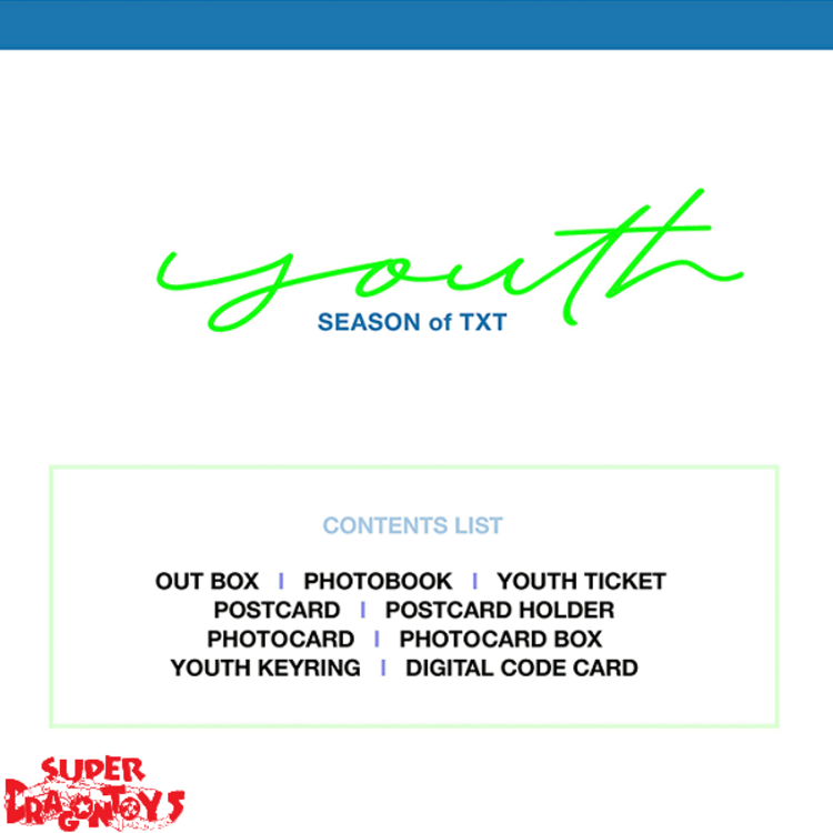 TXT (투모로우바이투게더) - SEASON OF TXT : YOUTH - [DIGITAL CODE + PHOTOBOOK] PACKAGE