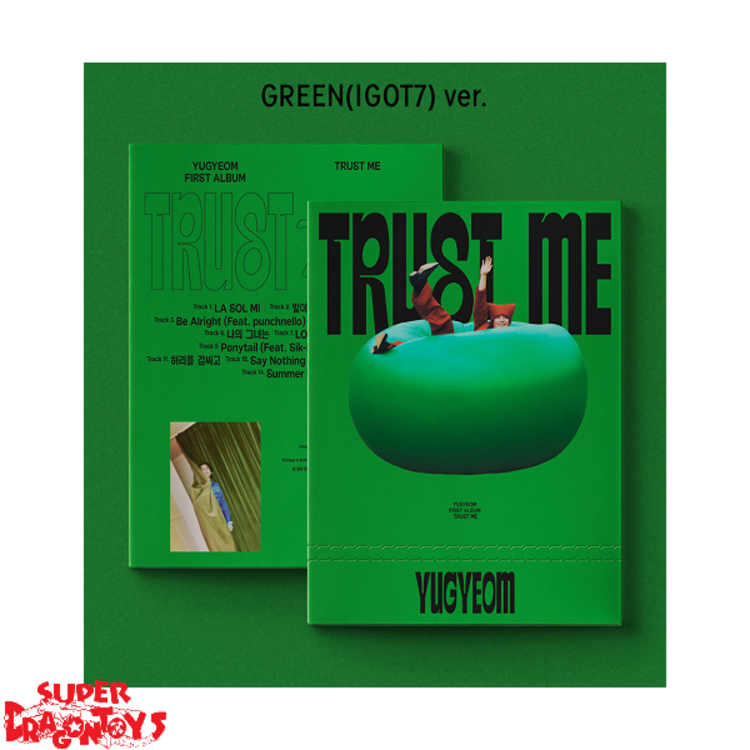 YUGYEOM (유겸) [GOT7] - TRUST ME - 1ST ALBUM + [ON-PACK FOLDED POSTER]