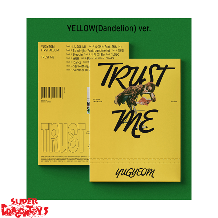 YUGYEOM (유겸) [GOT7] - TRUST ME - 1ST ALBUM + [ON-PACK FOLDED POSTER]