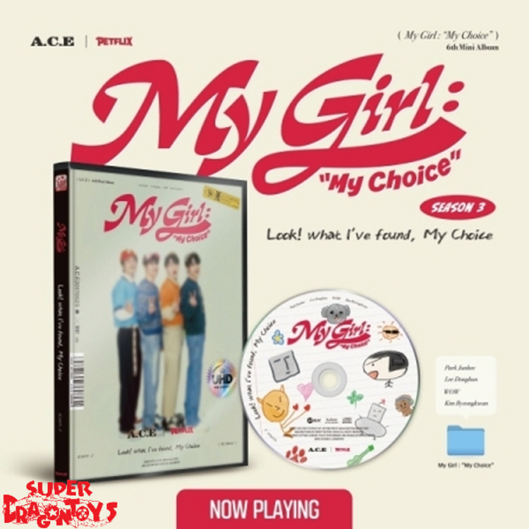 A.C.E (에이스) - MY GIRL : MY CHOICE - [SEASON 3 : LOOK! WHAT I'VE FOUND, MY CHOICE] - 6TH MINI ALBUM