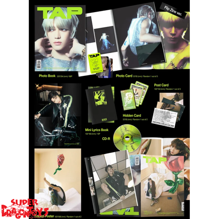 TAEYONG (이태용) [NCT] - TAP - [FLIP ZINE VER.] - 2ND MINI ALBUM