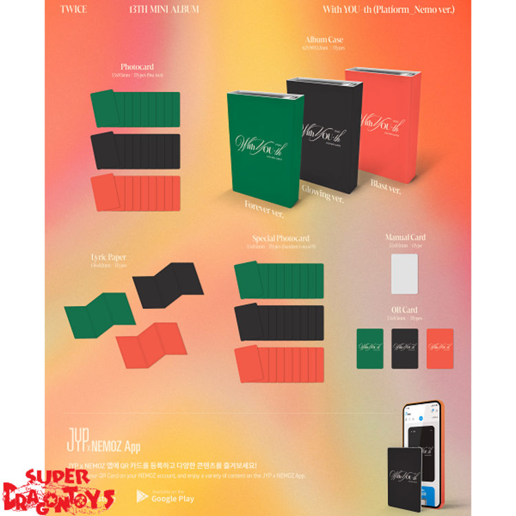 TWICE (트와이스) - WITH YOU-TH - [NEMO VER.] - 13TH MINI ALBUM
