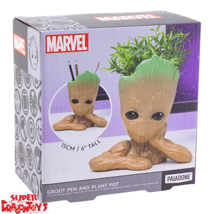GUARDIANS OF THE GALAXY - GROOT - PEN AND PLANT POT