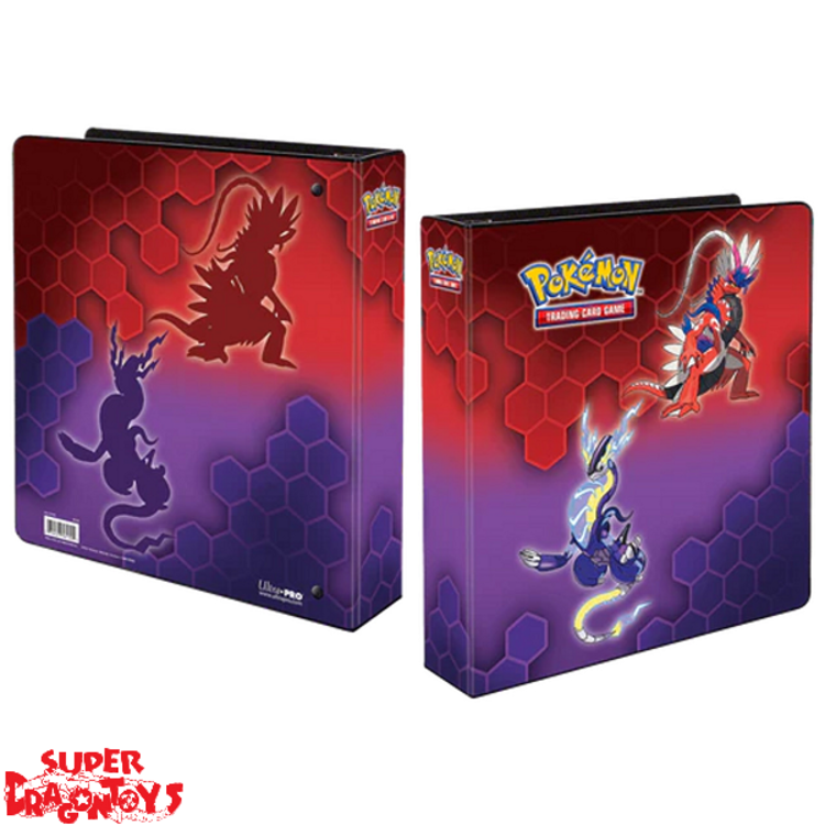 POKEMON TCG - BINDER [FORMAT A4 - 3 RINGS BINDER] "SCARLET & VIOLET"