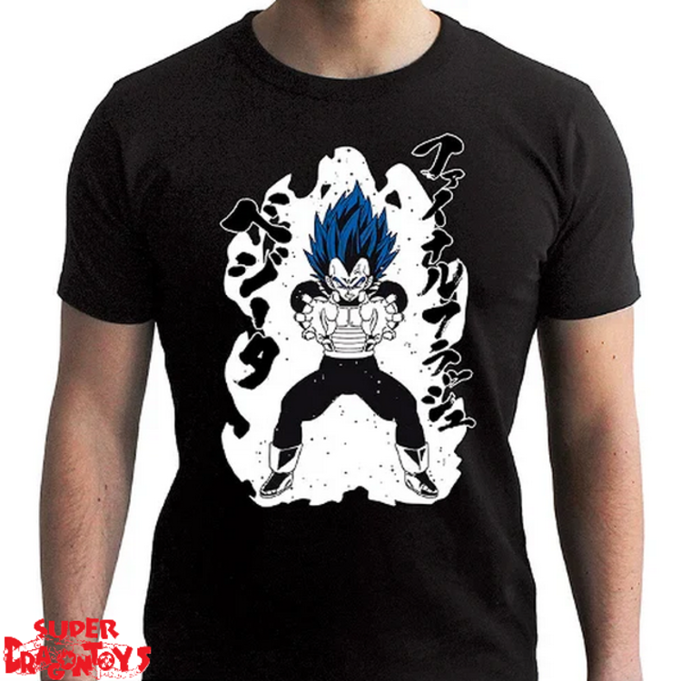 ABYSTYLE DRAGON BALL SUPER - T-SHIRT  "ROYAL BLUE VEGETA"