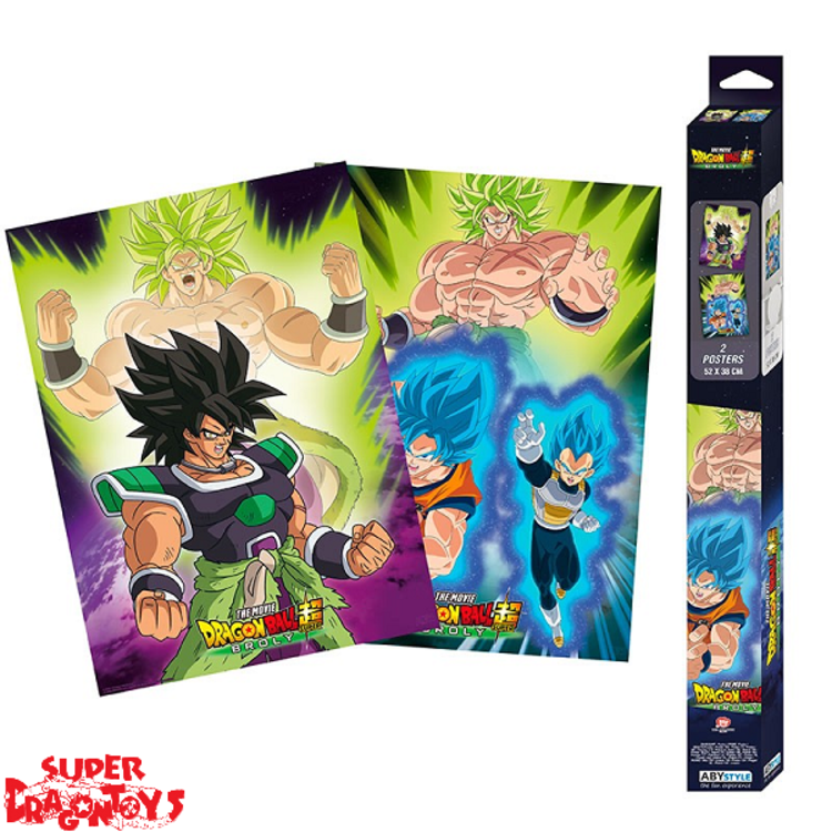 ABYSTYLE DRAGON BALL SUPER -  POSTERS [SET] "BROLY"