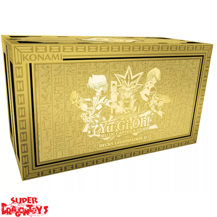 KONAMI YUGIOH TCG - COFFRET [DECKS LEGENDAIRES 2] - EDITION FRANCAISE [REPRINT 2024]