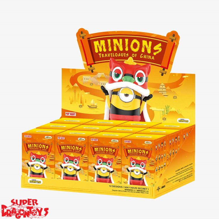 POP MART POP MART - MINIONS ["TRAVELOGUES OF CHINA" SERIES] - BLINDBOX MINI FIGURE